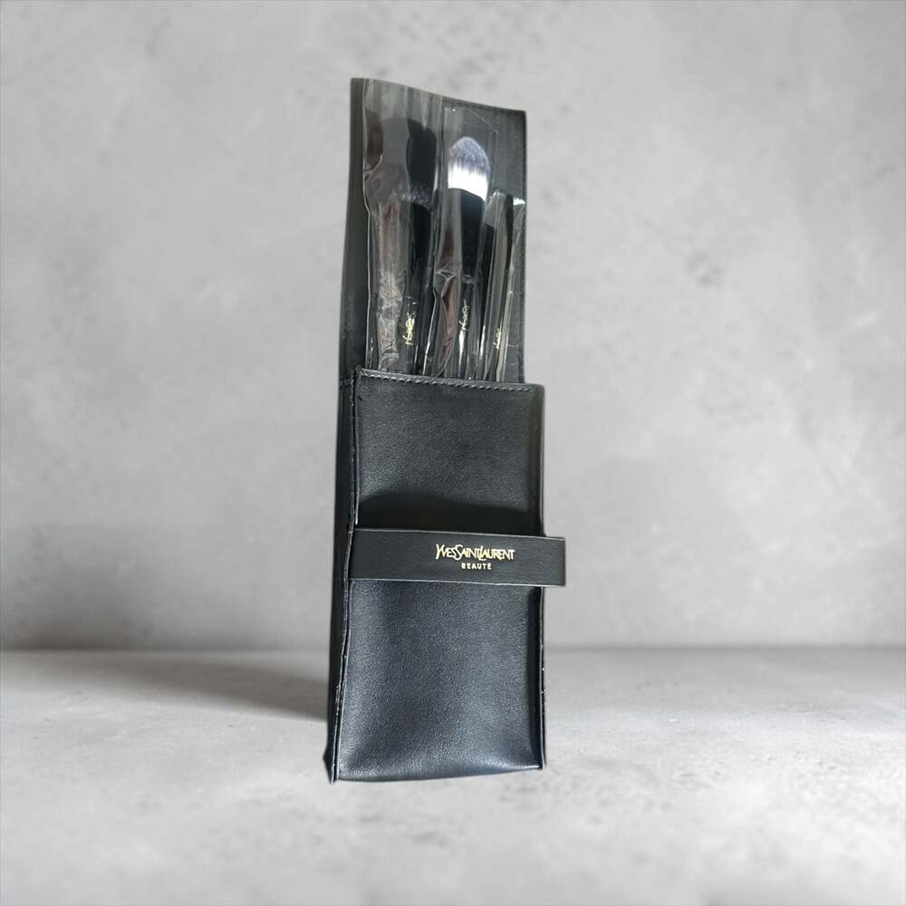 YSL 3 PCS Travel Brush Set AUTHENTIC. NEW!
